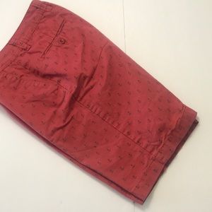 Huntington red short size 12 Beach club